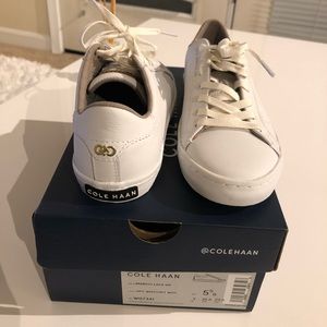 Cole Haan white sneakers
